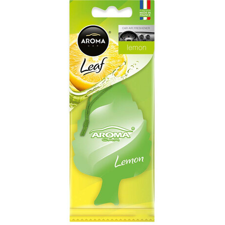 Aroma Car Leaf. Ароматизатор Lemon(5907718920864)