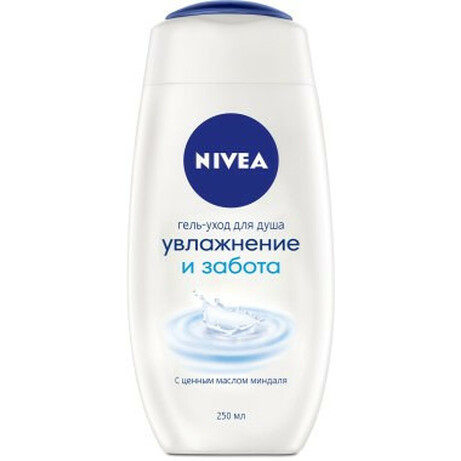 Nivea . Гель для душа Увлажнение и уход 500 мл (4005808285785)