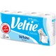 Veltie. Туалетная бумага Veltie, 8 рулонов 2-х слойная, белая, 144 отрыва (997210)