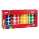 Apli Kids. Набір стрічок з кольоровими наклейками, 20 мм, 4 шт.(8410782137931)