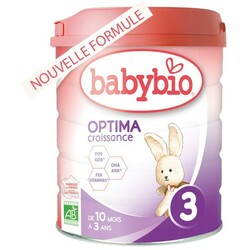 BABYBIO. Органічна суміш з коров'ячого молока BabyBio Optima - 3 від 10 мес до 3 років 800 г (328813158