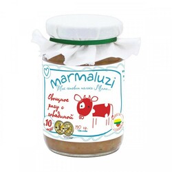 Marmaluzi. Овощное рагу с говядиной, 190г (140063)