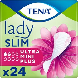 TENA.Прокладення урологічні Tena Lady Slim Ultra Mini Plus 24 шт(7322541116433)