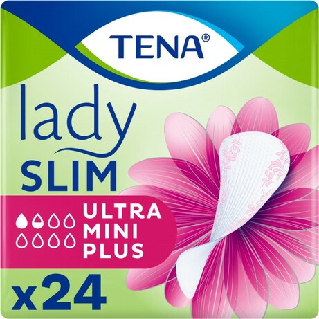 TENA.Прокладки урологические Tena Lady Slim Ultra Mini Plus 24 шт (7322541116433)