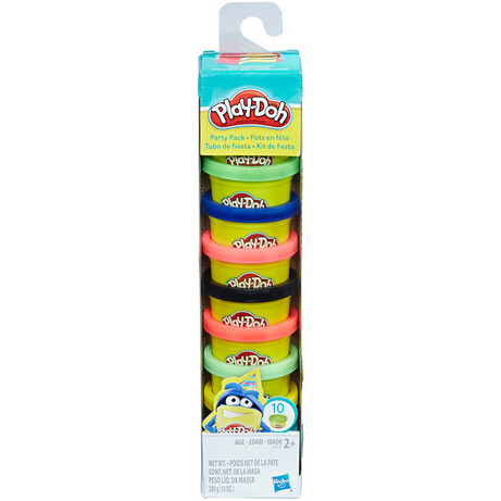 Play-Doh. Набор пластилина для лепки из 10 баночек в блистере Play-Doh (5010993473557)