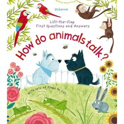 Usborne. Розвиваюча книга "Як говорять тварини"? (англ. мова) (9781474940085)