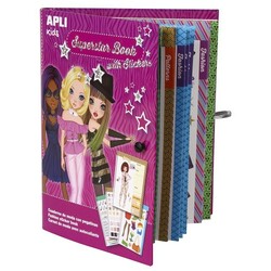 Apli Kids. Книга з наклейками: Мода (8410782145868)