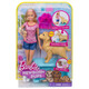 Fisher Price. Набор с куклой Barbie "Малыши-щенята" (FBN17)