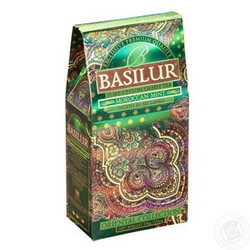 Basilur. Чай зеленый Basilur Марокканская мята цейлон карт 100г (4792252916487)
