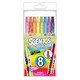 Scentos. Набір ароматних воскових олівців для малювання - ВЕСЕЛКА(8 кольорів) (41102)