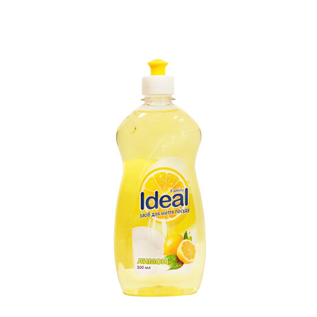 Family Ideal. Засіб для миття посуду "Лимон" 500 мл(600634)