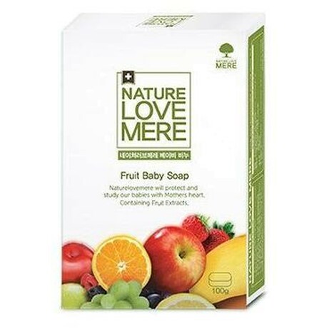 NatureLoveMere.Дитяче мило для рук і купання з екстрактом фруктів 100g(8809402090891)