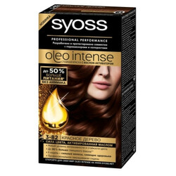 Syoss. Фарба для волосся Oleo Intense 3-82 Червоне дерево   (4015000999045)