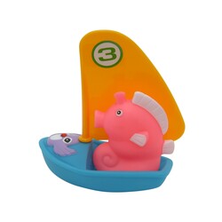 Baby Team. Іграшка для ванни "Веселий серфер ", 1шт, 10(9007)