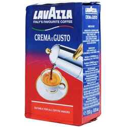 Lavazza. Кофе Crema e gusto Classico молотый 250 г (8000070038769)