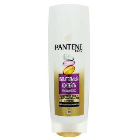 Pantene. Бальзам-обполіскувач Pantene "Поживний коктейль для слабкого волосся" 360 мл(861177)