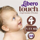 Libero. Підгузники-трусики Libero Touch Pants 4  38 шт(770216)