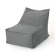 Бескаркасное кресло Париж 80х80х95 см серый (sm-0684)