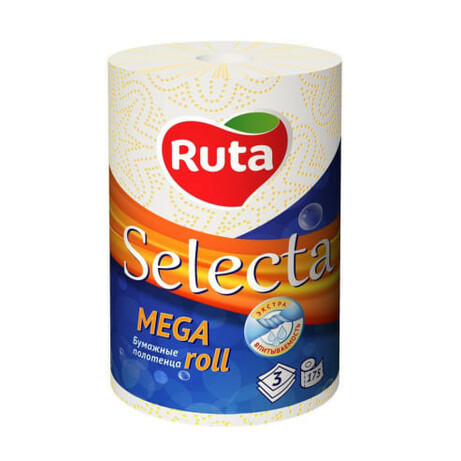 Ruta. Папір туалетна Selecta Mega roll(4820023745643)