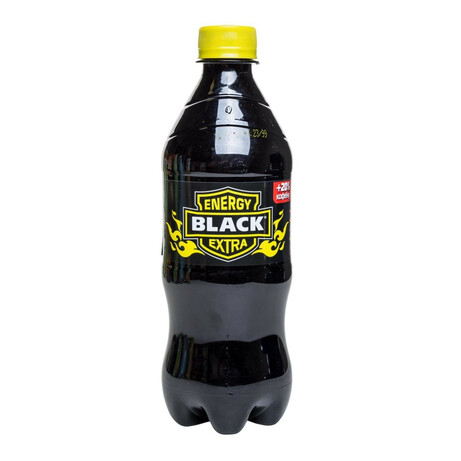 Black Extra. Енергетичний напій б-а, 0,5л(4820203710973)