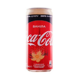 Coca-Cola. Напиток Zero Vanilla, 0,33л ж-б (5449000263049)