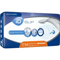 iD. Подгузники для взрослых iD Expert Slip Extra Plus M 80-125 см 30 шт (5411416047643)