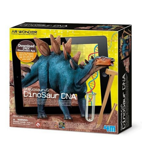 4M. Набор для творчества ДНК динозавра "Стегозавр" (00-07004)
