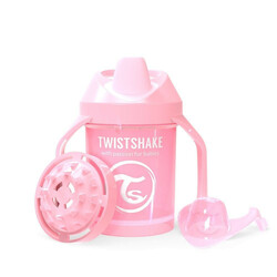 Twistshake. Детская чашка 230мл, Светло-розовая (69877)
