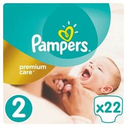 Pampers. Подгузники Pampers Premium Care 2 Mini 3-6 кг, Эконом 22шт (687733)