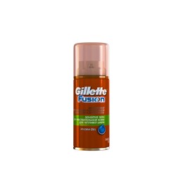 Gillette. Гель для бритья Gillette Fusion Hydra Gel Sensitive Skin для чувствительной кожи 75 мл (87