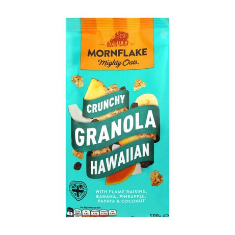 Mornflake. Завтрак Гранола гавайская овсяная, сухой 500 г(5010026512086)