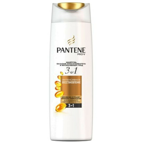 Pantene. Шампунь 3в1 Интенсивное восстановление 360мл (8001090673404)