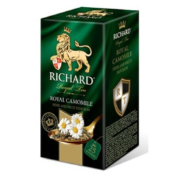 Richard. Чай фруктово-травяной Richard Royal Camomile в пакетиках 25шт * 1.5г (4823063703451)