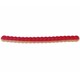 Big Bite Baitst. Силікон Trout Worm 2" Red -White(1838.01.41)