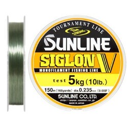 Sunline . Волосінь Siglon V 150m №2.0/0.235mm 5.0kg(1658.05.06)