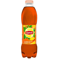 Lipton. Чай холодный черный со вкусом персика, 1л (9865060007519)