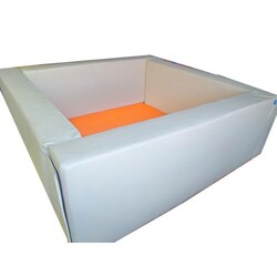Tia-sport. Сухой бассейн квадратный 150х40х15 см белый (sm-0565)