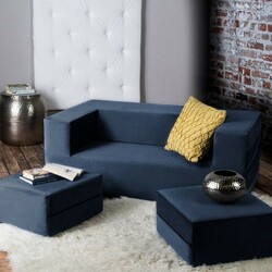 Tia-sport. Комплект мебели Zipli XL диван и 2 пуфа цвет в ассорт. (sm-0708)