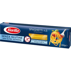 Barilla. Изделия макаронные Barilla Спагетти без глютена 400г (8076809545440)
