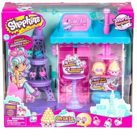 Shopkins. Ігровий набір SHOPKINS S8 серії "Кругосв. путешествие"-ПАРИЖСКОЕ КАФЕ(56516)