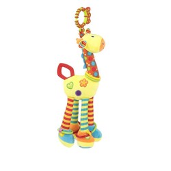 Baby Team. Мягкая игрушка-подвеска на кроватку "Жираф", 4мес+ (8531)