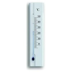 TFA. Термометр комнатный , бук белый лакированный, 152х34 мм (12103209)
