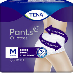 Подгузники-трусики для взрослых Tena Pants Plus Night Medium M 12 шт (839913)