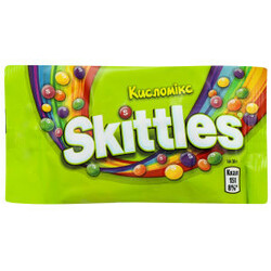Skittles. Жевательные драже Кисломикс 95г  (4009900517287)