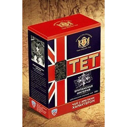 ТЕТ. Черный чай ТЕТ Лорд Грей с бергамотом байховый особо крупный лист 100г Англия (5060207694148)