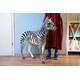Hansa. Зебра, серия Animal Seat, 96 см, реалистичная мягкая игрушка (4806021965863)