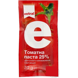 Extra! Паста томатная  70 гр (4823096402437)