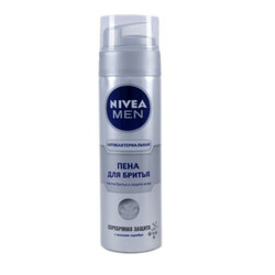 Nivea. Піна для гоління Срібний захист 200 мл(4005808540181)
