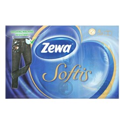 Zewa.  Носовые платки Softis 6х10 шт (4006670380240)
