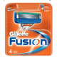 Gillette. Картрідж Gillette Fusion 4шт/уп   (7702018874460)